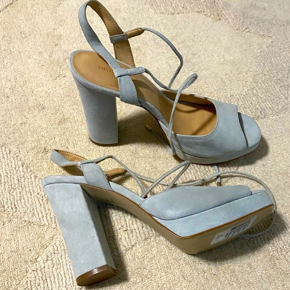Light blue sandals - Picture 2 of 5